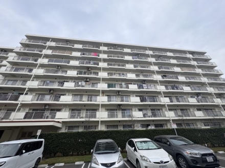 せんげん台パークタウン一番街壱号棟の外観|外はこのようになっています
