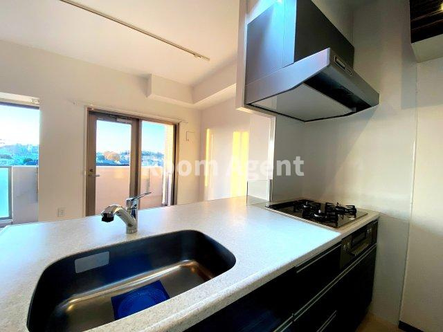 茶屋ヶ坂ライズのキッチン