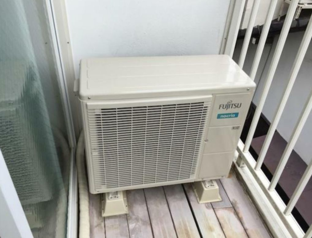 ライフピアウエストのバルコニー