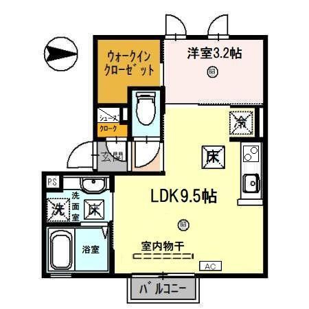サン・ビレッジ・ミカーレの間取り