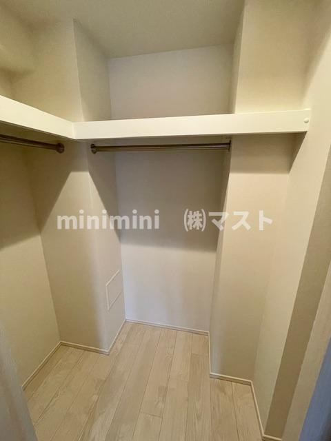 大阪市中央区瓦屋町１丁目の賃貸マンションの収納