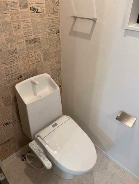 Glanz大島EASTのトイレ