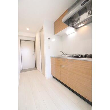 熊本市中央区島崎１丁目の賃貸マンションのキッチン