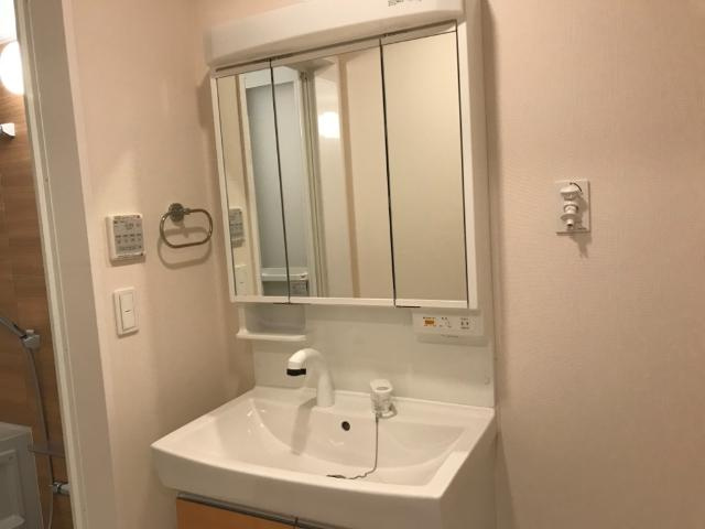 フルール・ド・ヴィオレットの洗面所|洗髪洗面化粧台