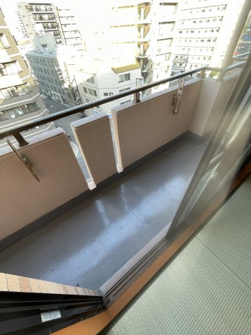 エミネスアークのバルコニー