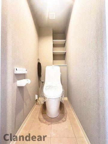 アトラス松戸Ａ棟のトイレ|ドキドキの新生活も、安心してスタート。ぴったりの住まいを見つけませんか？クランディアが一緒に住まい選びをサポートします‼　まずは、お気軽にお問合せください　＃クランディア