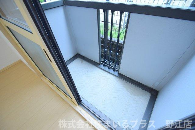 ハーフタイムIMAZUのバルコニー
