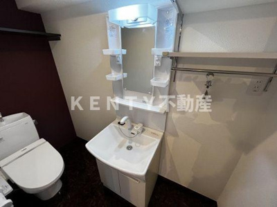 【洗面所】 | インベスト大森２７ | 脱衣スペースもあります