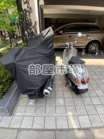 グランヴァン浅草橋駅前のその他共用部分|バイク置場