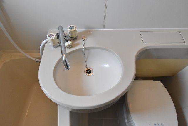 デ・リード住吉公園の洗面所