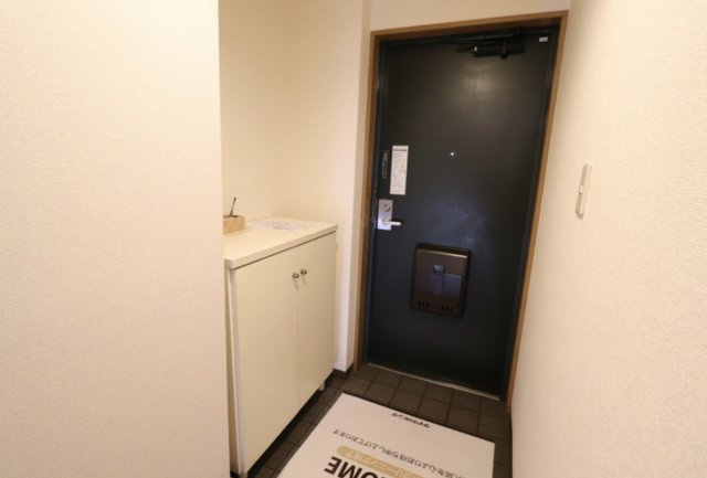 リシェス城崎の玄関