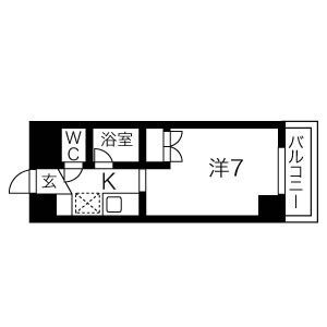 【間取り】 | セントラルハイツ安田通