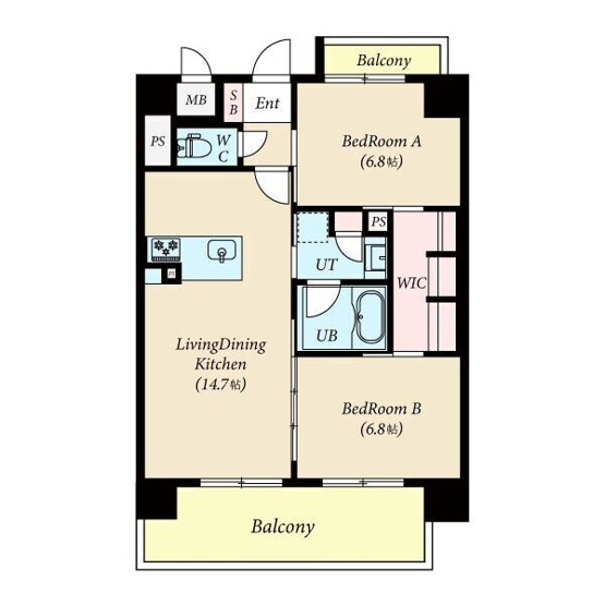 【間取り】 | Village de Mizuho