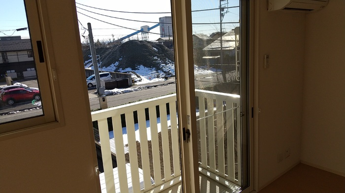 ラヴィアンローズ　B棟のバルコニー