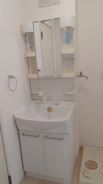 ラヴィアンローズ　B棟の洗面所