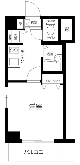 ヴィータローザ東府中の間取り
