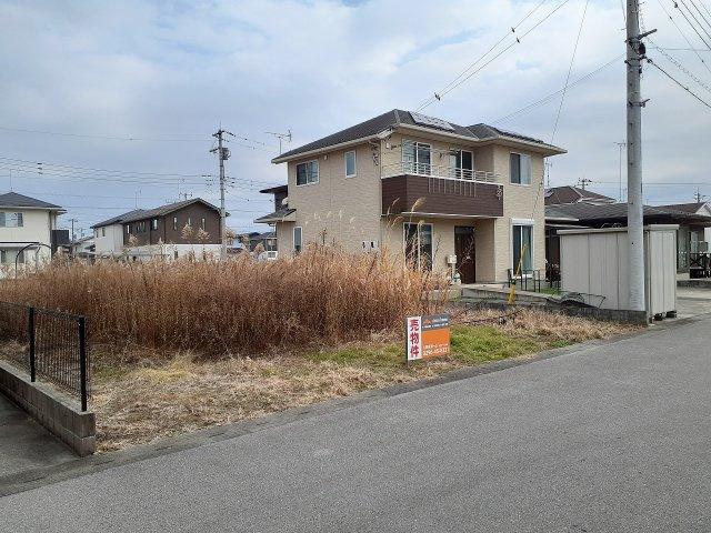 真岡市亀山の外観|南西側から撮影 