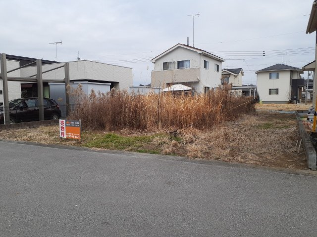 真岡市亀山の外観|南東側から撮影