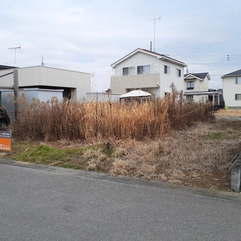 真岡市亀山の外観|南東側から撮影