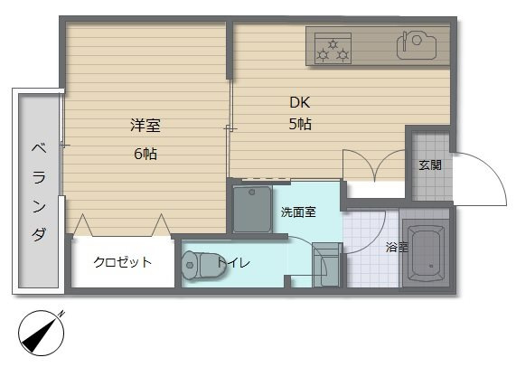 グリーンホームの間取り