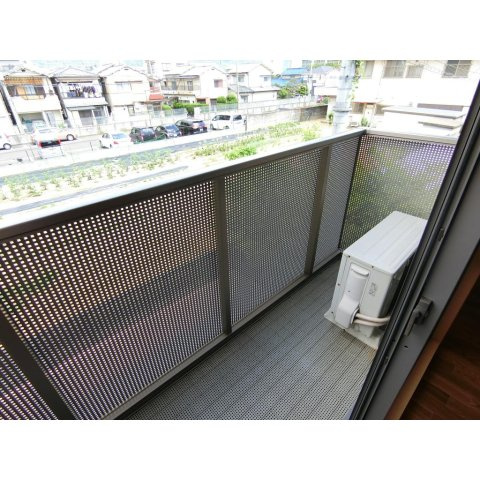 メゾンシャローム　Ａのバルコニー