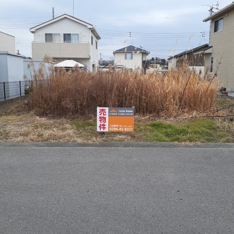 真岡市亀山の外観|南側正面から撮影