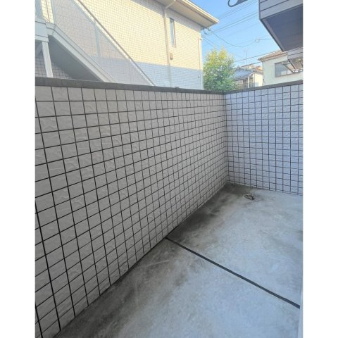 グレイス奥林Aのバルコニー