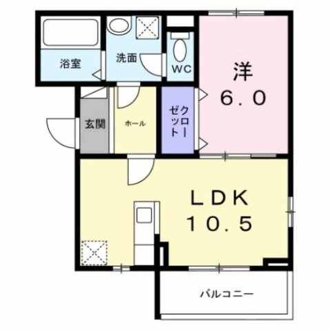 ロイヤルメゾン北巽Ⅱの間取り