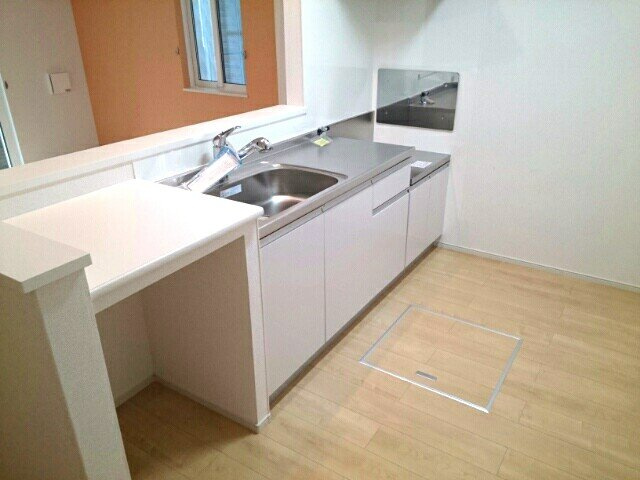 ラ・パルムドールのキッチン