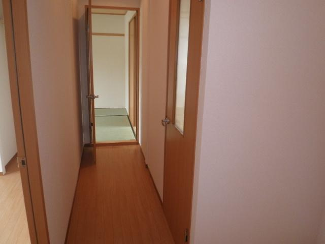 ヴァロンドール角田　Ａの玄関