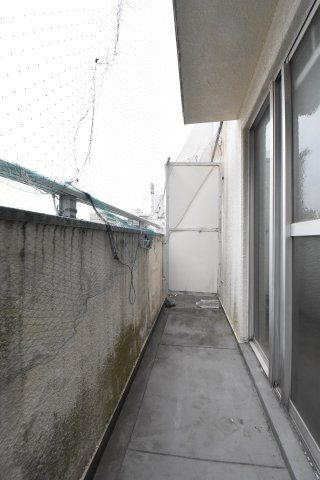 ラ・フォーレ苅田のバルコニー