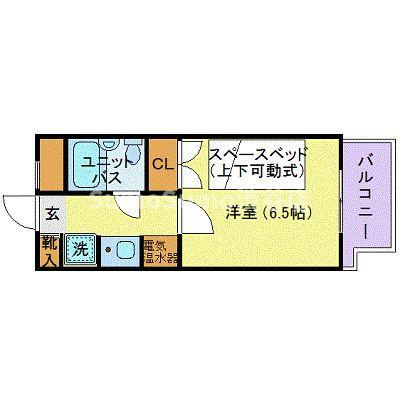 マリオン代々木公園の間取り