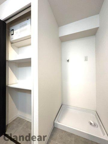 ライオンズマンション谷塚駅前第二のランドリースペース|ドキドキの新生活も、安心してスタート。ぴったりの住まいを見つけませんか？クランディアが一緒に住まい選びをサポートします‼　まずは、お気軽にお問合せください　＃クランディア