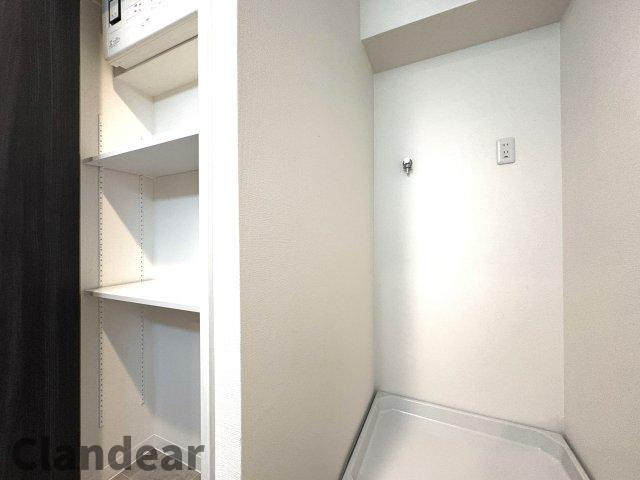 ライオンズマンション谷塚駅前第二のランドリースペース|ドキドキの新生活も、安心してスタート。ぴったりの住まいを見つけませんか？クランディアが一緒に住まい選びをサポートします‼　まずは、お気軽にお問合せください　＃クランディア