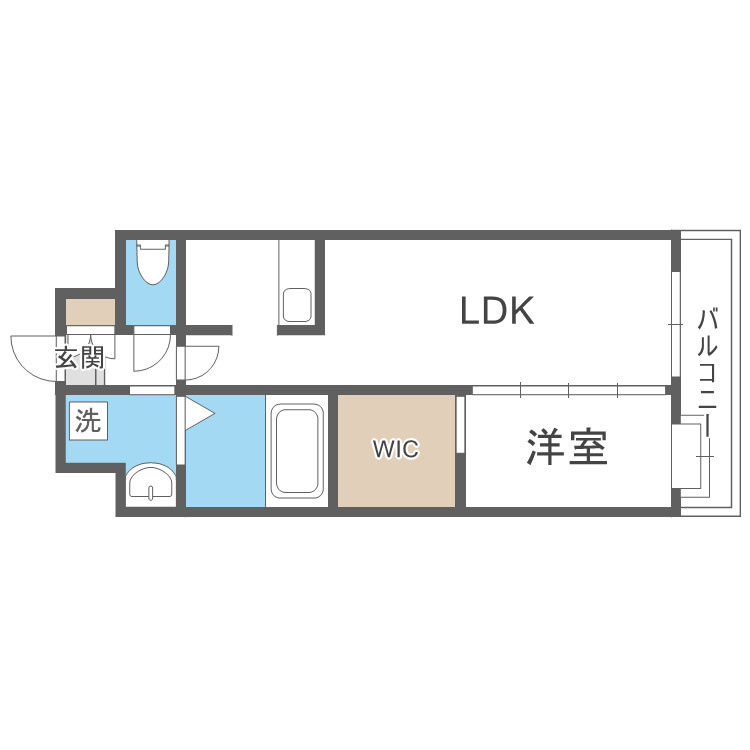 ES-Grande大阪 City Avenueの間取り