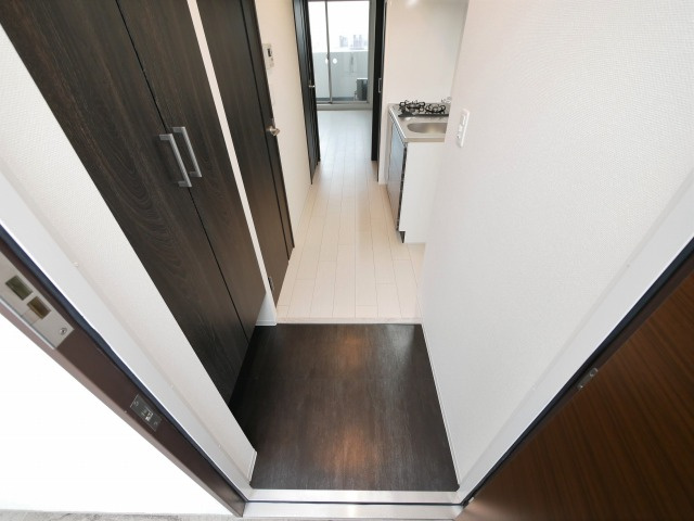 アドバンス大阪ルーチェの玄関