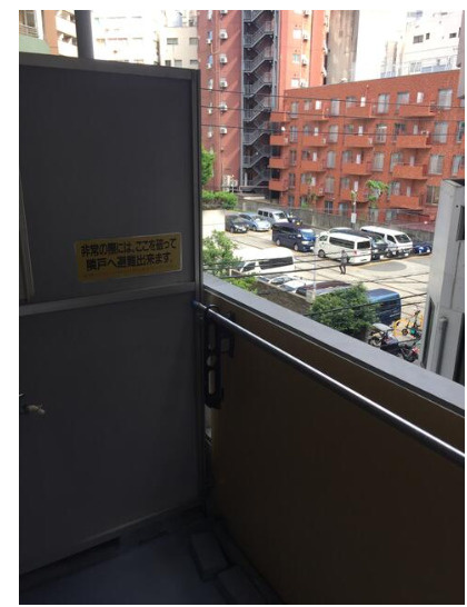 柏木MURAのバルコニー