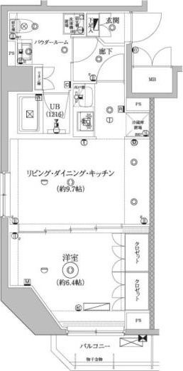セジョリ墨田EASTⅢの間取り