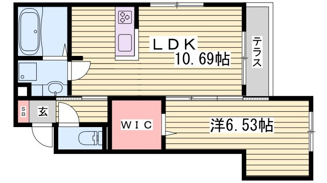 ボナールゲートの間取り
