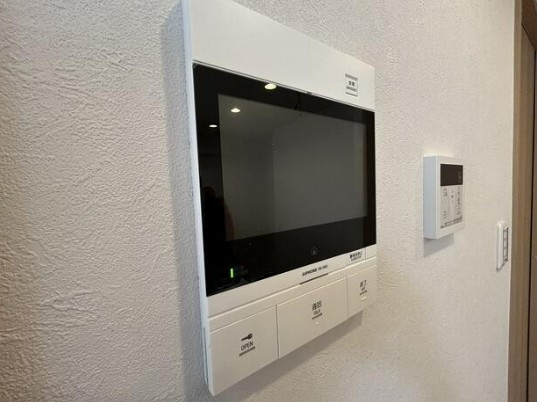 【中古マンション】フォルテコート若葉のセキュリティ|TVモニター付きインターフォン付きで悪質なセールスにも安心