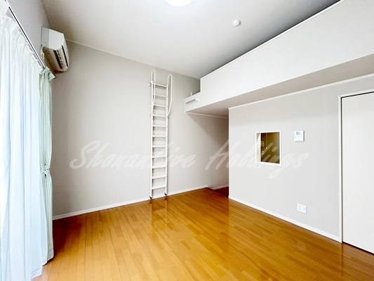 横浜市泉区下飯田町のアパートの寝室|同施工物件