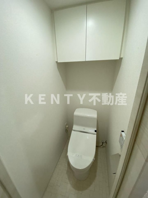 【トイレ】 | ブライズ蒲田ＳＯＵＴＨ | 落ち着いた色調のトイレです