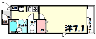 【間取り】 | ヴェルディ神戸