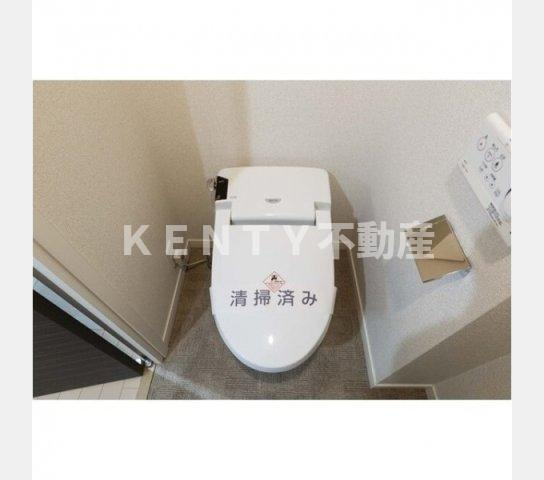 【トイレ】 | オーキッドレジデンス品川 | 落ち着いた色調のトイレです