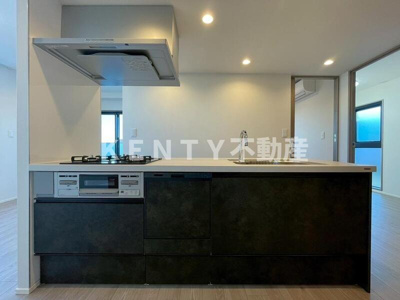 【キッチン】 | ルミーク雪谷 | コンパクトなキッチンで掃除もラクラク