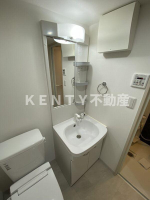 【洗面所】 | パティーナ大森Ｔｒｉａ | 忙しい朝には欠かせない洗面所です