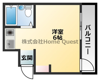 【間取り】 | エスポアール春日Ⅰ