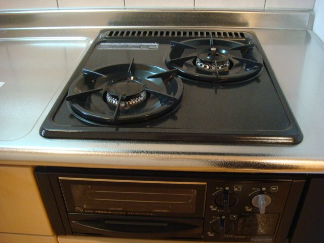 エスポアール・エルクのキッチン|ガスキッチン