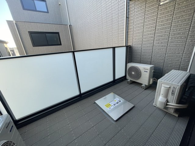 アノイエ　東棟のバルコニー