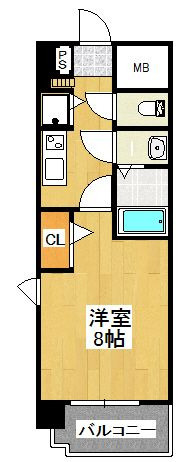 ヴィレ・コート石城の間取り